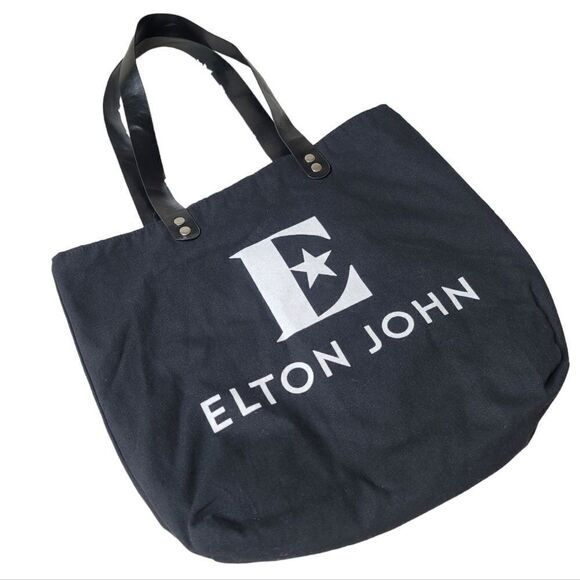 Elton John VIP EXCLUSIVE Official Swag Tote Bag (Yellow Brick Road Tour) - Picture 1 of 7